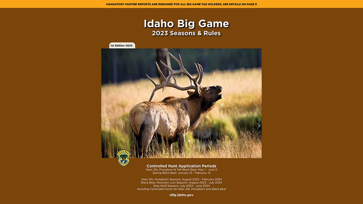 Idaho Releases 202324 Big Game Seasons and Rules Rocky Mountain Elk