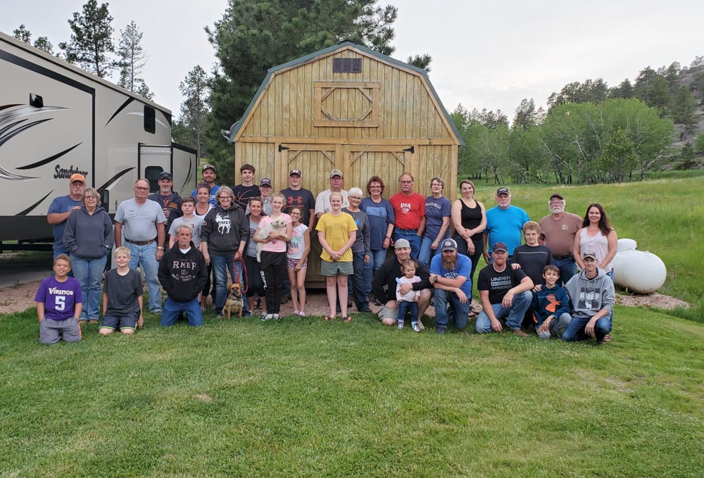 Volunteers Improve South Dakota Elk Country Rocky Mountain Elk Foundation