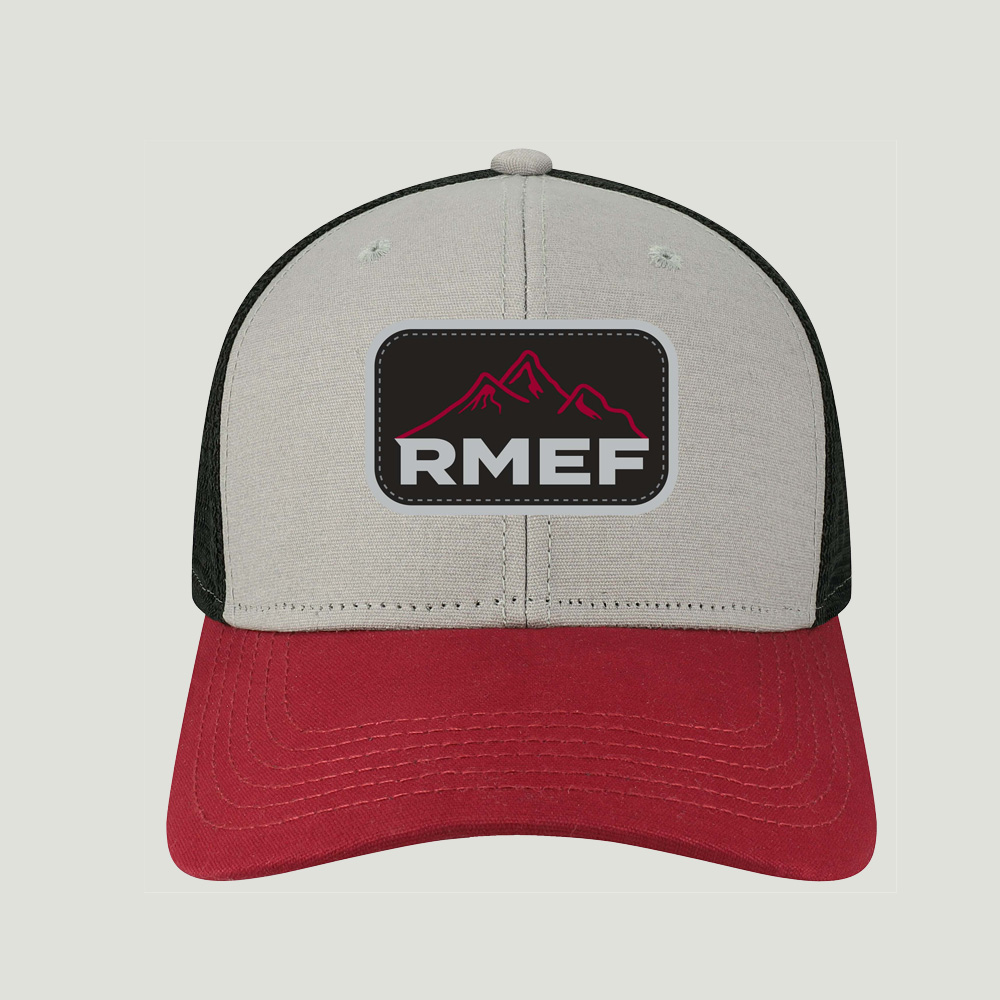 RMEF, Topo Trucker Cap - Brown