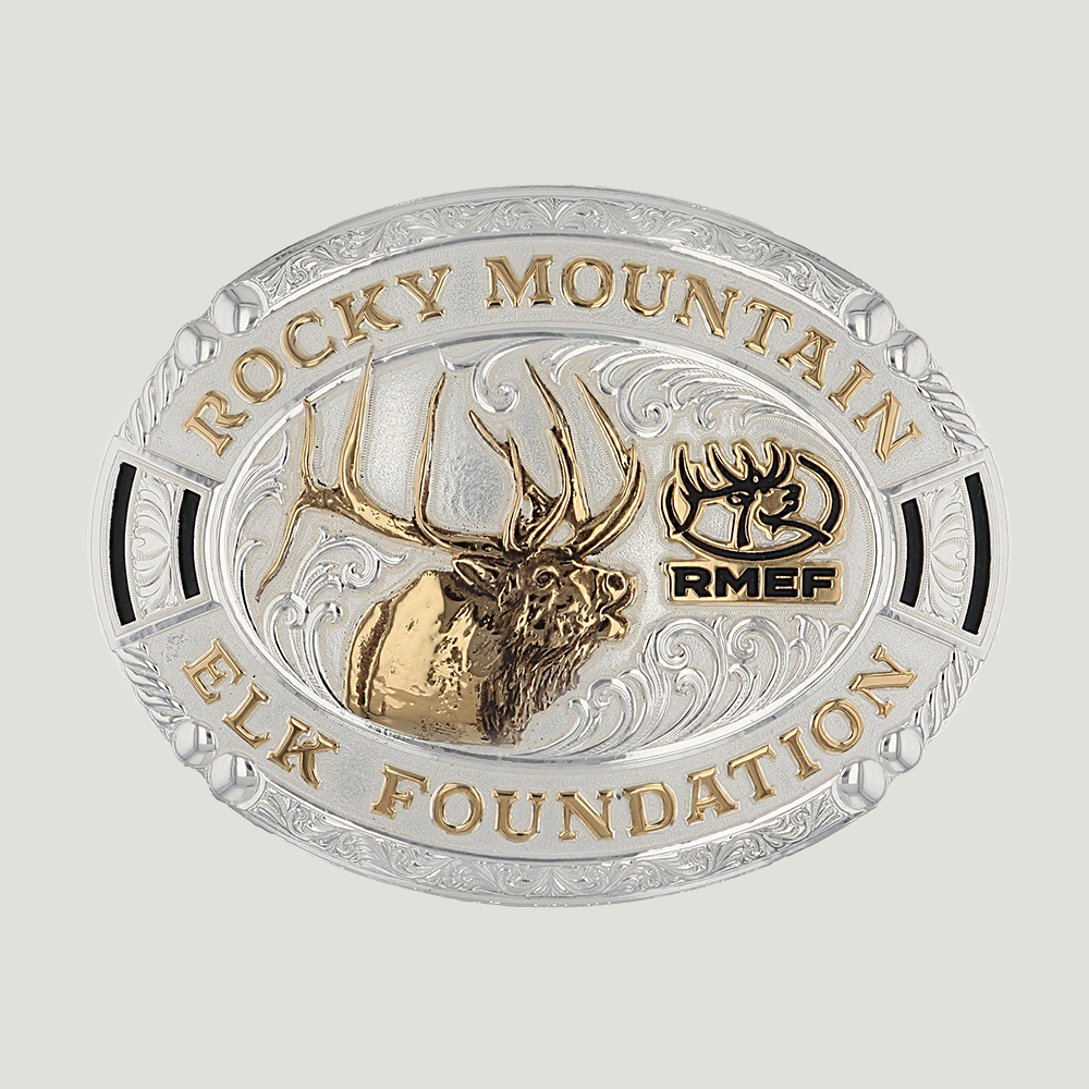 RMEF Belt Buckle | Rocky Mountain Elk Foundation